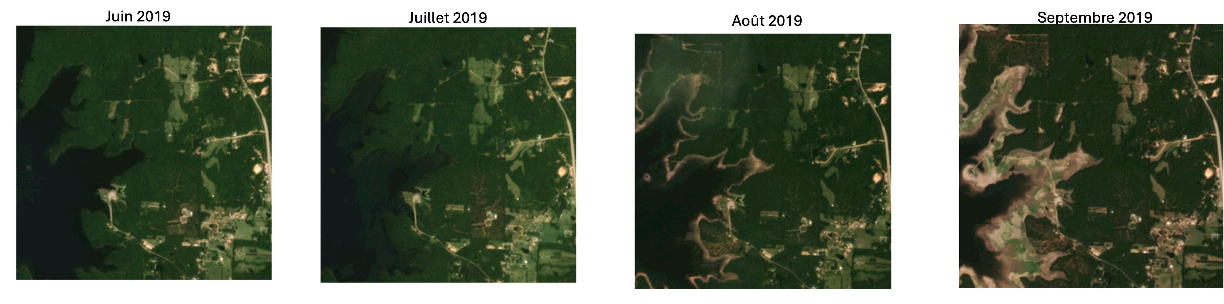 Satellite images for the use case
